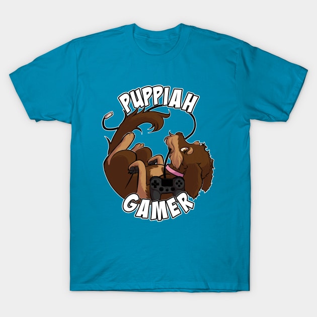 Puppiah Gamer T-Shirt by TheRPGMinx